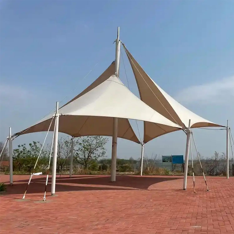 于田县膜结构景观棚