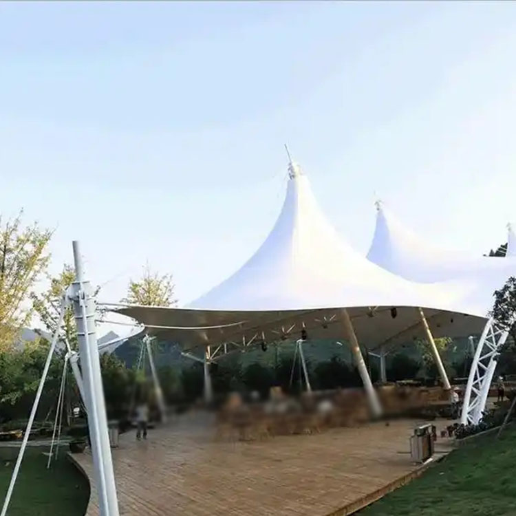 于田县膜结构景观棚