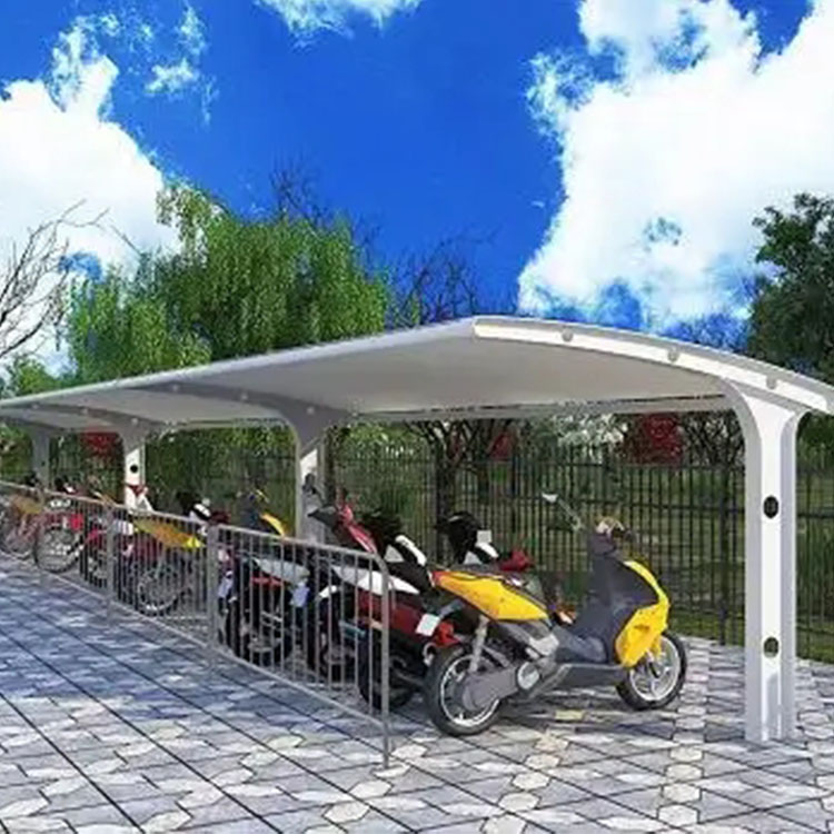 于田县膜结构电动车棚