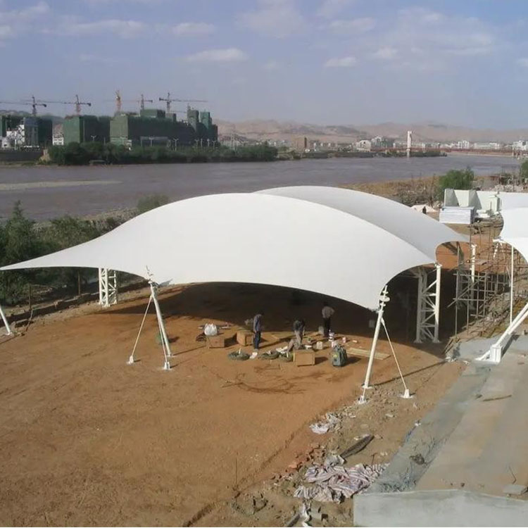 于田县膜结构汽车棚